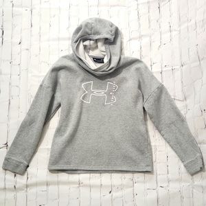 Under Armour Rival Fitness Fleece Top Big Logo  medium